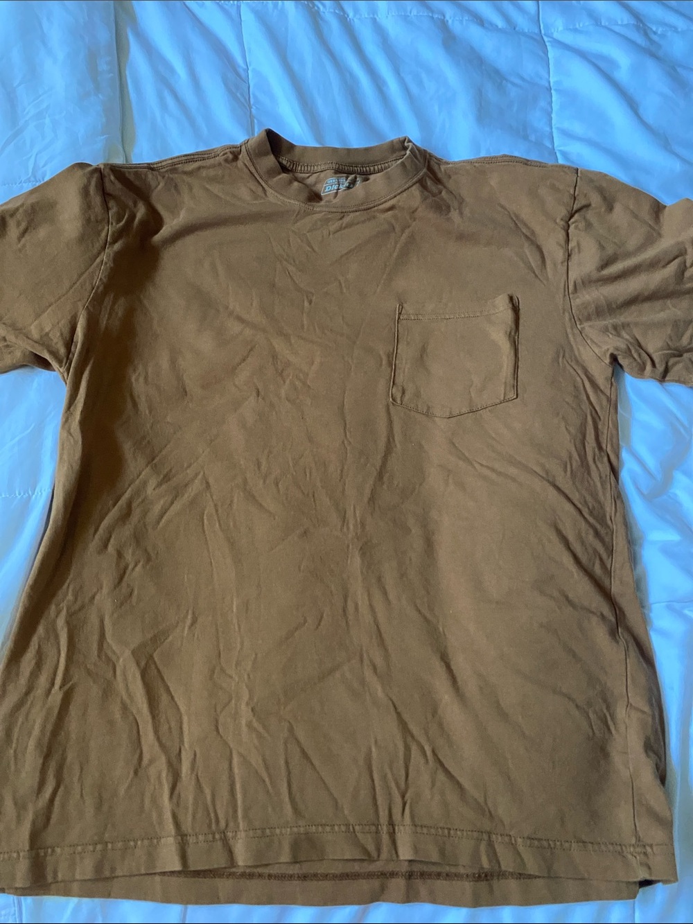 Dickies Brown Short Sleeve Pocket Tee